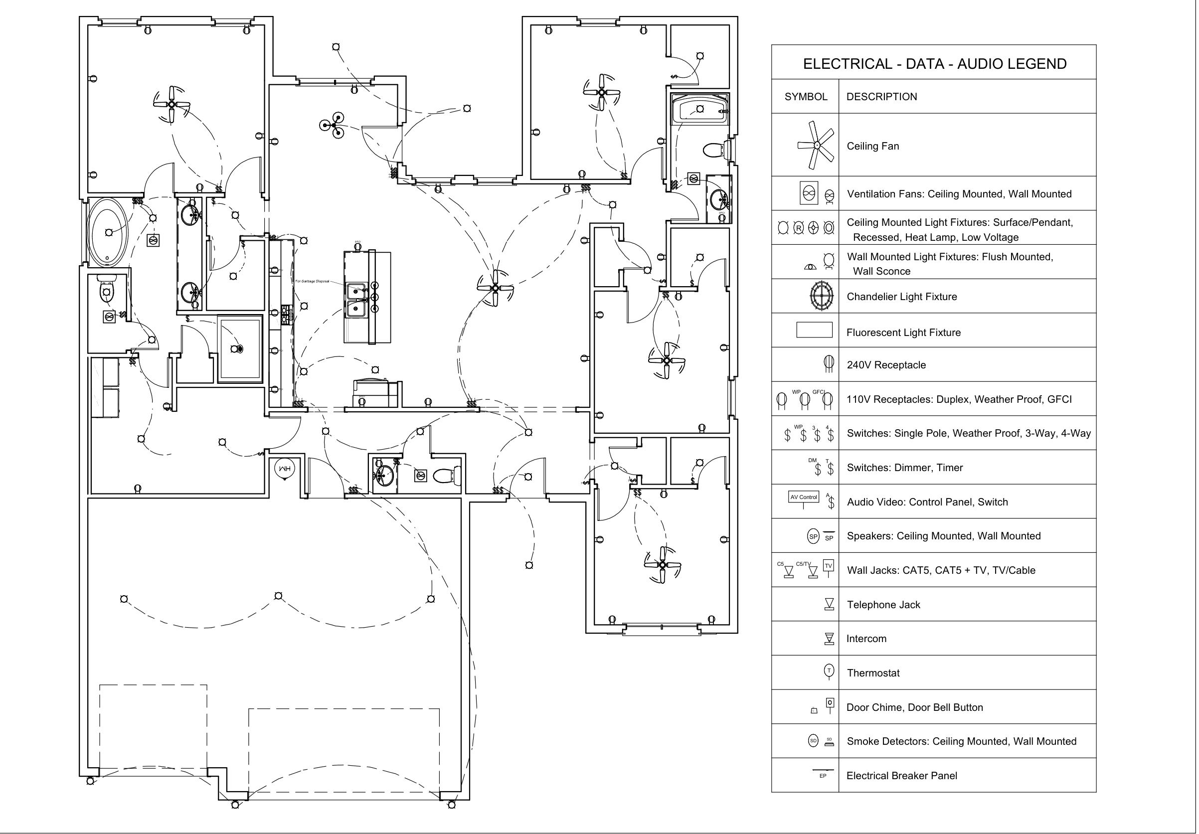 The Briercreek electrical plan