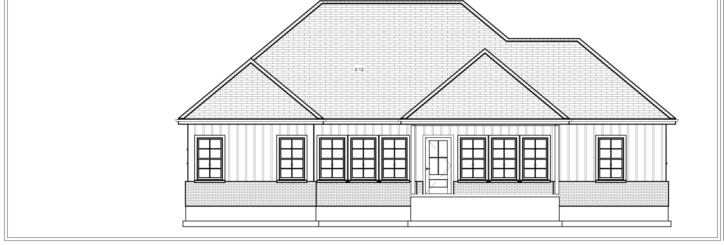 Dillon Cove rear elevation