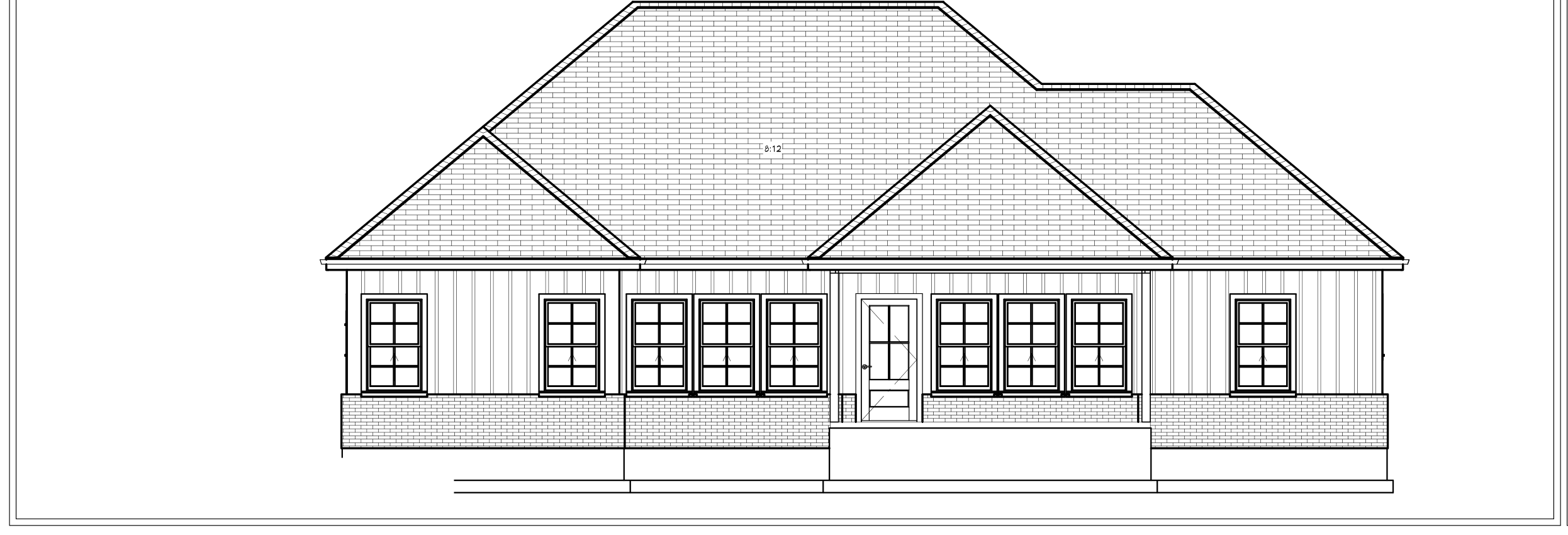 Dillon Cove rear elevation