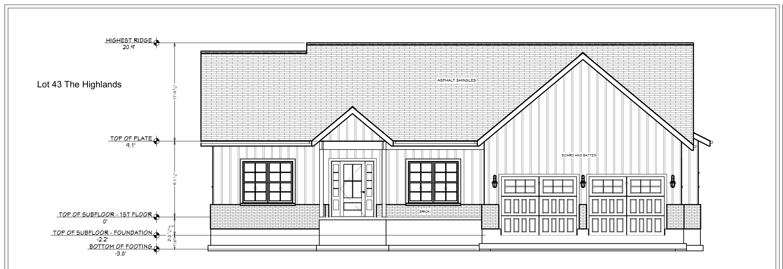 Vintage Springs front elevation