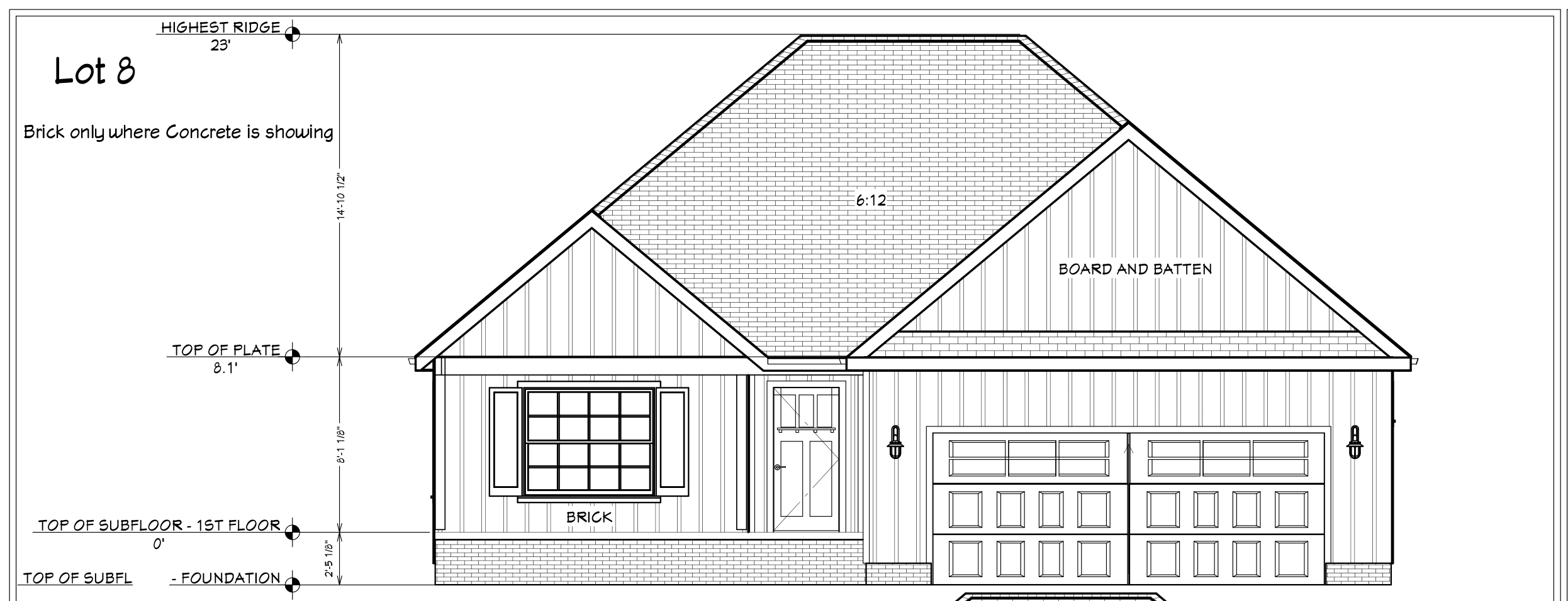 The Fairway 2 front elevation