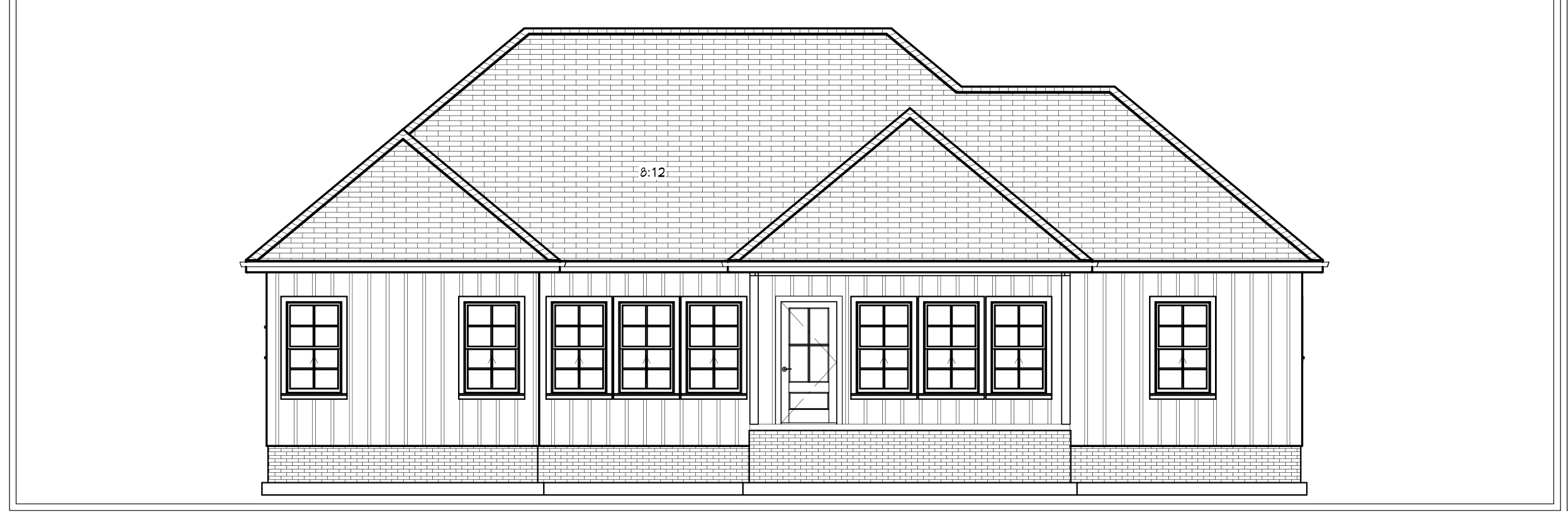 Dillon Cove rear elevation